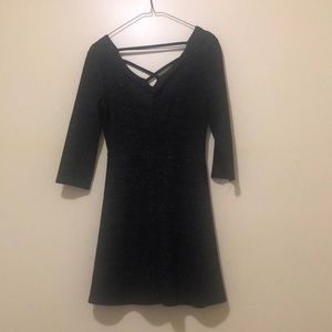Dress Black with little gold sparkle, great condition